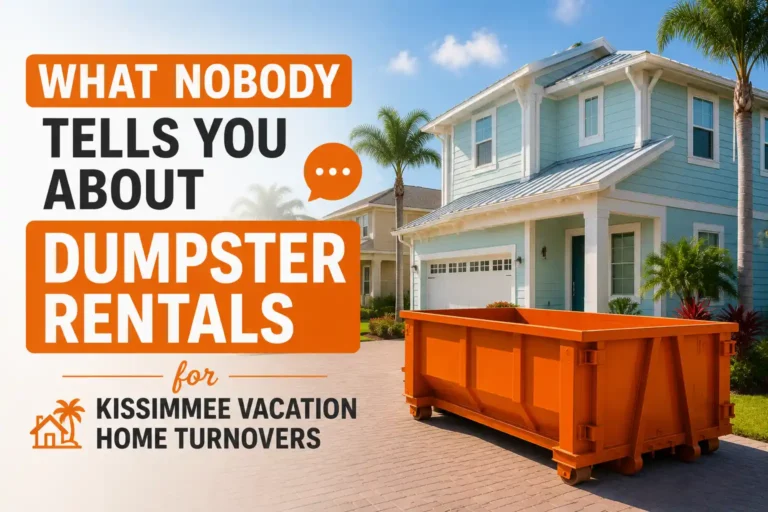 dumpster rental kissimee florida