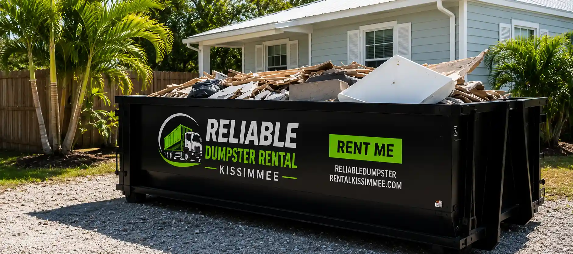residential dumpster rental in kissimmee